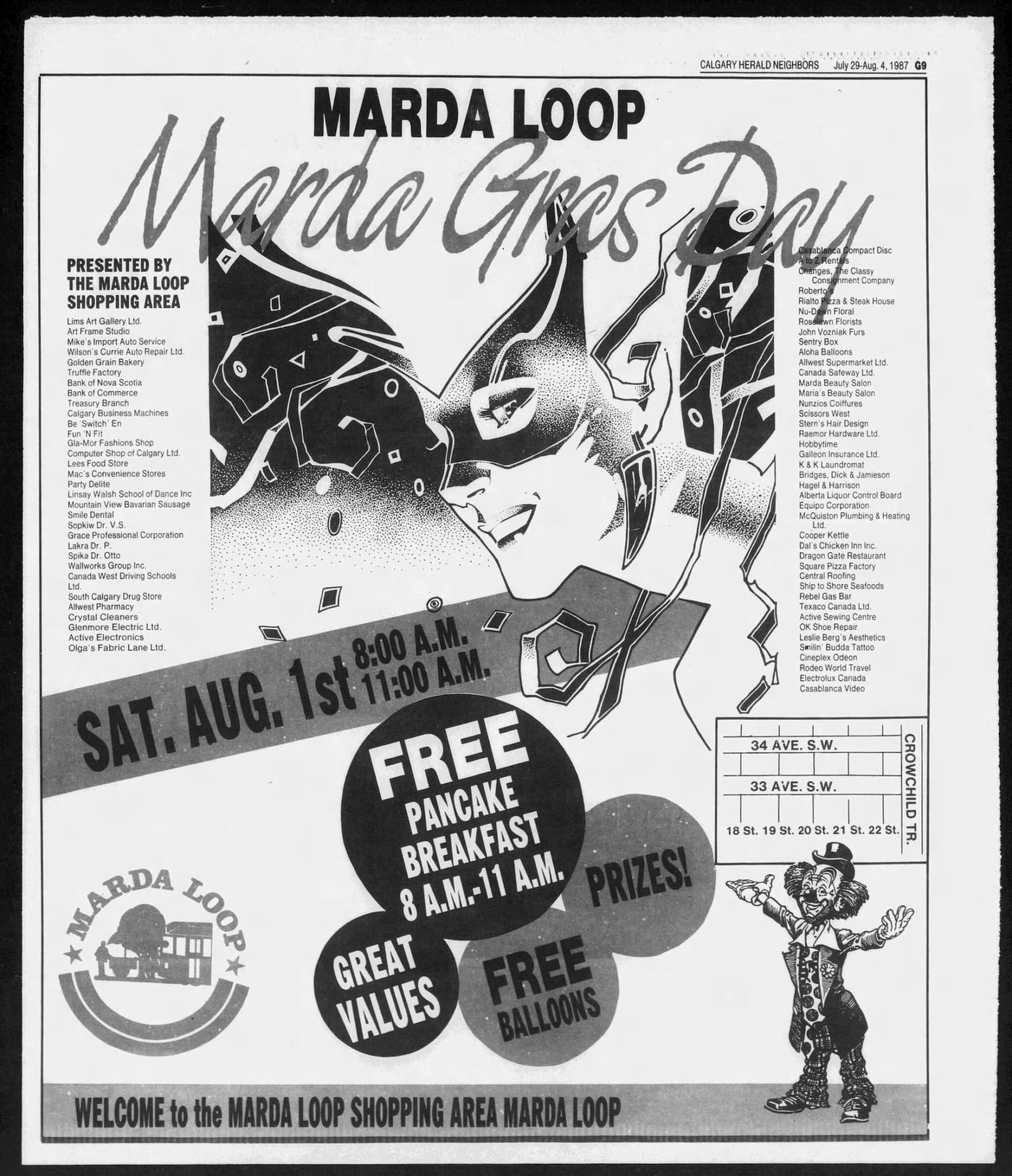 Visit Marda Loop Back to the Origins of Marda Gras